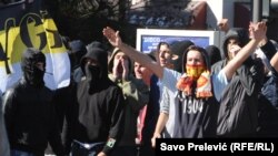 Podgorica: prva gej parada, oktobar 2013.