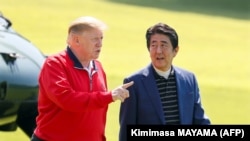 ډونالډ ټرمپ تېره میاشت د جاپان د سفر پر مهال ویلي و چې توکیو او تهران ډېر ښه روابط لري