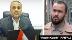 Акси Иззат Амон ва писараш Муҳаммадюсуф Холов