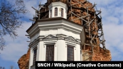 Покровська церква в селі Дігтярівка Новгород-Сіверського району Чернігівської області