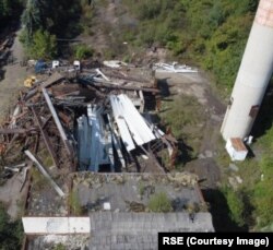 Područje tvornice Vitezit, u čiji posjed je ušla kompanija "WDG promet" unatoč zabrani o knjiženju.