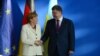 Канцлер Німеччини Анґела Меркель та президент України Петро Порошенко