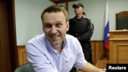 Алексей Навальный в Московском городском суде, июнь 2017 года