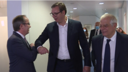 Hoti i Vučić u Briselu Hoti i Vučić u Briselu