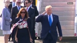 Trump stigao u Britaniju Trump stigao u Britaniju