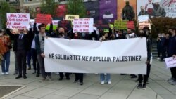 Priština: Protest podrške za Palestinu Priština: Protest podrške za Palestinu
