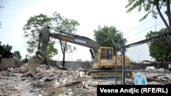 Demoliranje naselja Savamala, 28. april 2016.