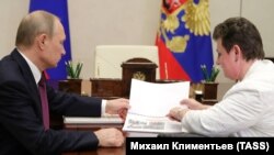 Владимир Путин и Светлана Орлова