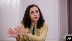 Predsednica Kosova Vjosa Osmani, 29. septembar 2023.