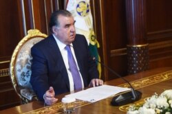Predsednik Tadžikistana Emomali Rahmon.