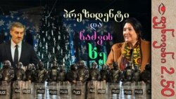 პრეზიდენტი და ნაძვის ხე - ფენოვანი 2.50