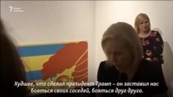 Кирстен Джиллибранд на встрече в избирателями Кирстен Джиллибранд на встрече в избирателями