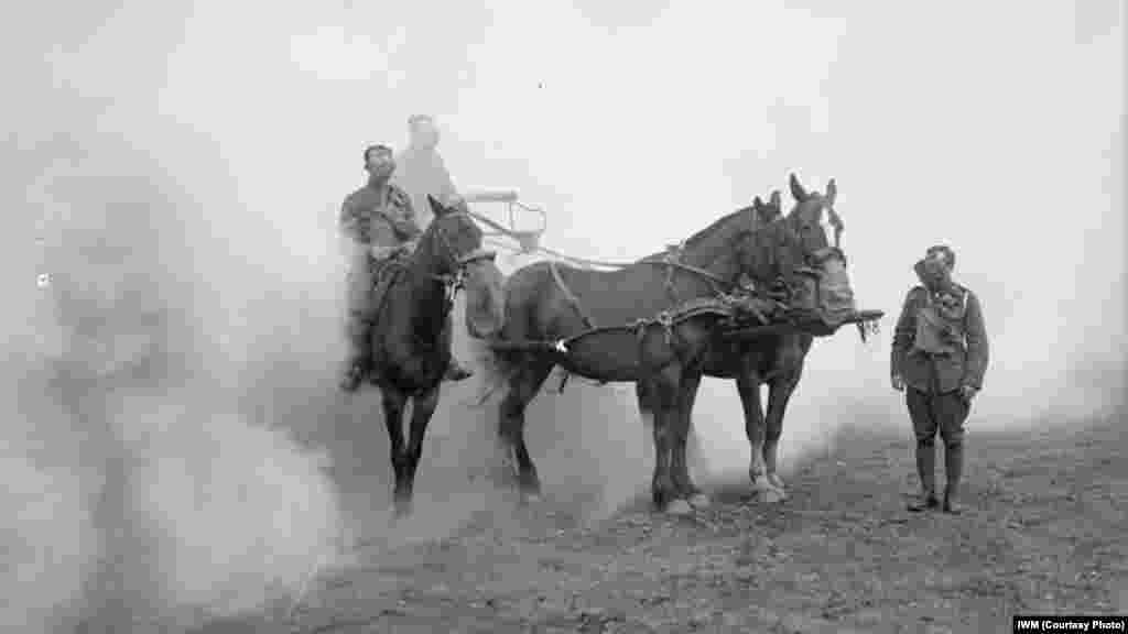 Prvi svjetski rat, Velika Britanija, pretpostavlja se da je fotografija snimljena negdje oko Aldershota.