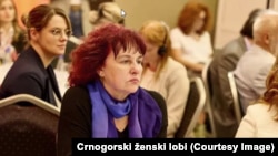 Aktivistkinja Aida Petrović, izvršna direktorica Crnogorskog ženskog lobija