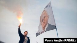 Doček Šešelja u Beogradu