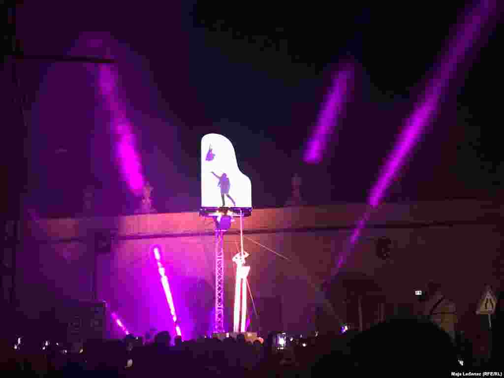 Nastup pijaniste Davida Morena na otvaranju