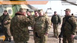 Олександр Турчинов перевірив готовність оборонних рубежів у зоні АТО Олександр Турчинов перевірив готовність оборонних рубежів у зоні АТО