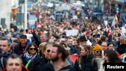 Demonstracije u Nemačkoj, 20. mart 2021.