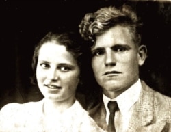 Григорій Василенко з нареченою Тетяною незадовго до початку війни. Хто вона? Яка її доля?