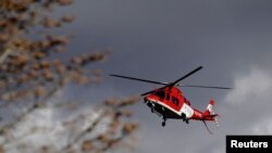 Медицински хеликоптер по време на спасителна акция в САЩ. Снимката е илюстративна. 