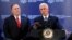Američki potpredsjednik Mike Pence tokom konferencije za medije uz američkog državnog sekretara Mike Pompea: 120 sati prekida vatre u Siriji