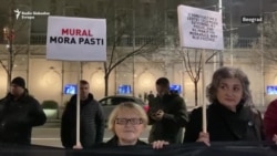 Građani i aktivisti za ljudska prava Beograda: 'Mural mora pasti' Građani i aktivisti za ljudska prava Beograda: 'Mural mora pasti'