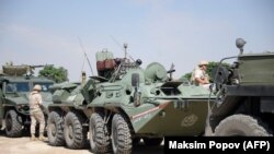 Ruska vojska na tursko - sirijskoj granici, ilustrativna fotografija