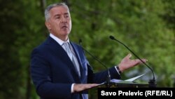 Predsjednik Crne Gore Milo Đukanović