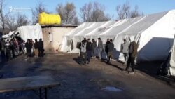 Kamp 'Vučjak, kraj novembra 2019. Kamp 'Vučjak, kraj novembra 2019.