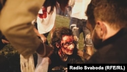 Fotografija Marije Zajcave s protesta u Minsku u augustu 2020. obišla je cijeli svijet.