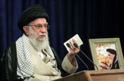 Iran's Supreme Leader Ayatollah Ali Khamenei: The relationship between Shi’ite-majority Iran and the Taliban, a fundamentalist Sunni group, is complex.