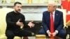 Volodimir Zelenski i Donald Trump u Bijeloj kući, februar 2025.
