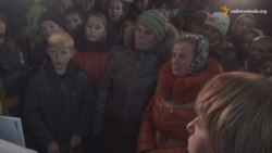 У Більській Волі – шкільний Майдан У Більській Волі – шкільний Майдан