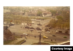 ფოტო გადაღებულია მალის აივნიდან