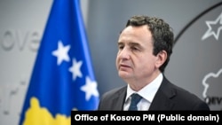Kryeministri në detyrë i Kosovës, Albin Kurti.