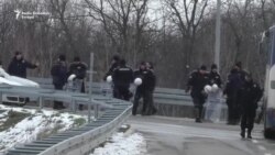 Policijska blokada kod Sportskog centra Kovilovo Policijska blokada kod Sportskog centra Kovilovo