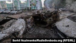 რუსეთის ჯარებმა დრონებითა და რაკეტებით კიევზე მასირებული შეტევა მიიტანეს 4 ივლისსაც