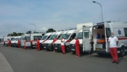 Sanitetska vozila iz Srbije u Banjaluci