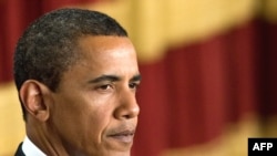 Барак Обама під час виступу зі зверненням до ісламського світу. 4 червня 2009 р.