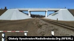 Так выглядит отремонтированный мост возле Попасной