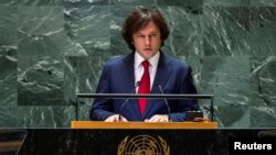 პრემიერ-მინისტრი ირაკლი კობახიძე გაეროს 79-ე გენერალურ ასამბლეაზე