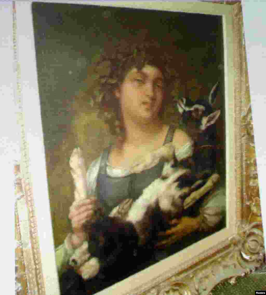 Гюстав Курбэ, "Крестьянка с козой"