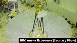 Космічний телескоп «Спектр-Р», що працює в складі проекту «Радіоастрон». На початку 2019 року з ним втратили зв’язок