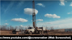 Бурение при строительстве Бештерек-Зуйского водозабора в Крыму, 2021 год. Скриншот с видео