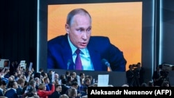 Putin na godišnjoj konferenciji za medije, Moskva