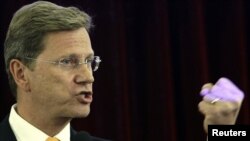 Німецький міністр закордонних спав Ґідо Вестервелле