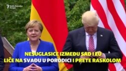 Tramp zatečen oštrinom EU Tramp zatečen oštrinom EU