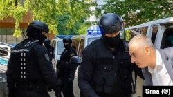 Žandarmerija MUP-a RS-a privodi Milana Miličevića u tužilaštvo, 10. juna 2025.