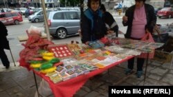 Uskršnja tezga na užičkoj pijaci