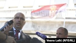 Šangut u razgovoru sa novinarima